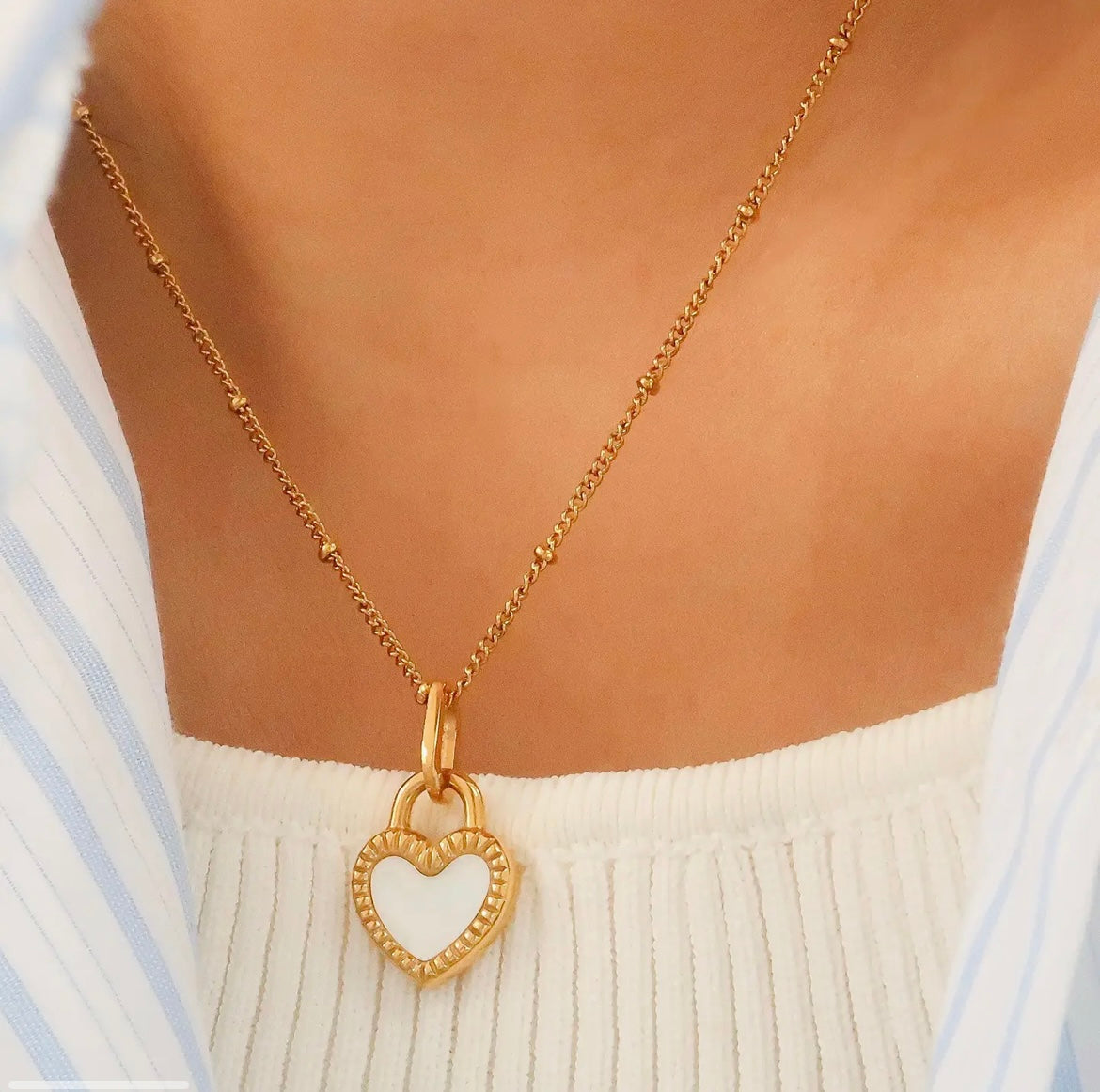 TARNISH FREE REVERSIBLE KYLIE NECKLACE