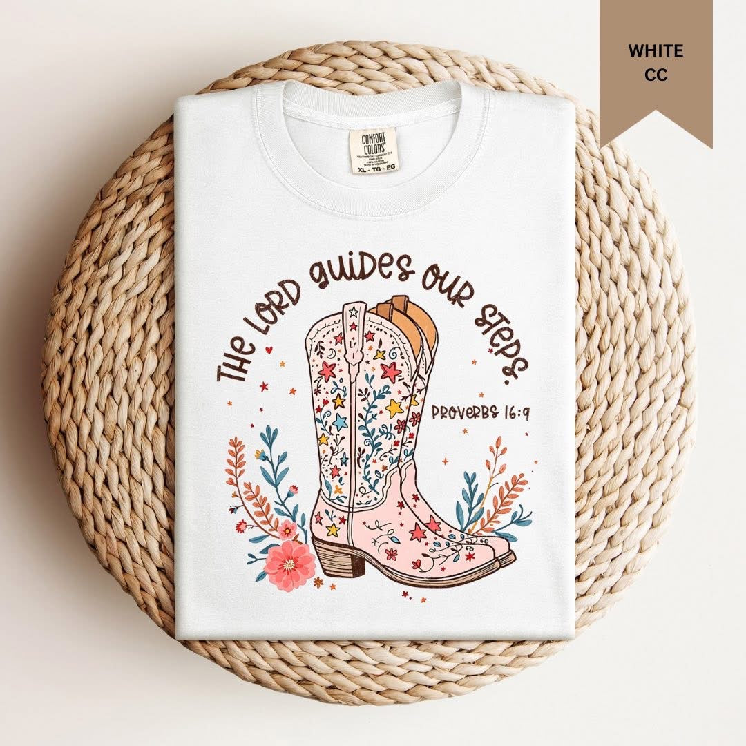 PREORDER FLORAL BOOTS TEE