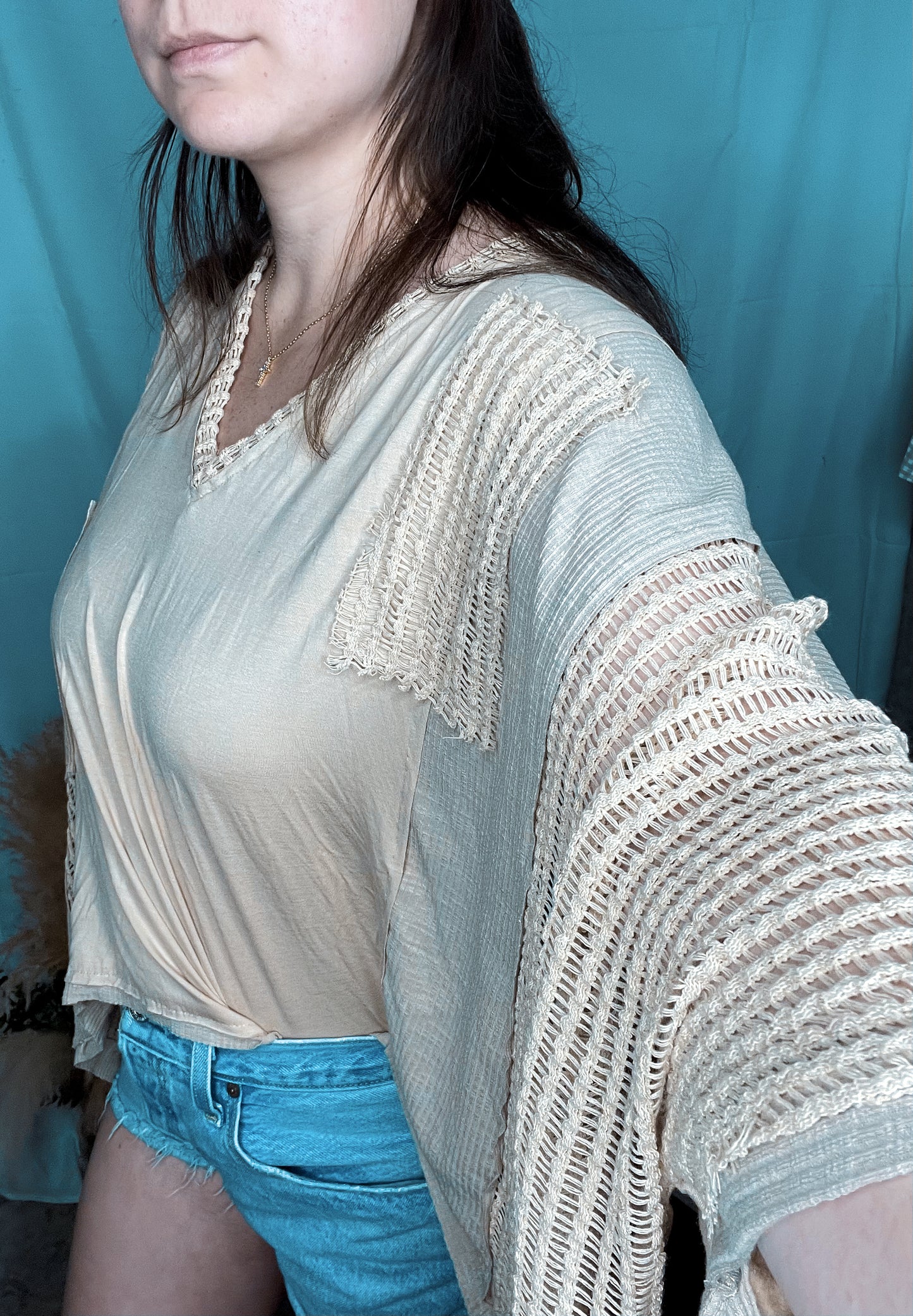 MAYA TOP TAUPE