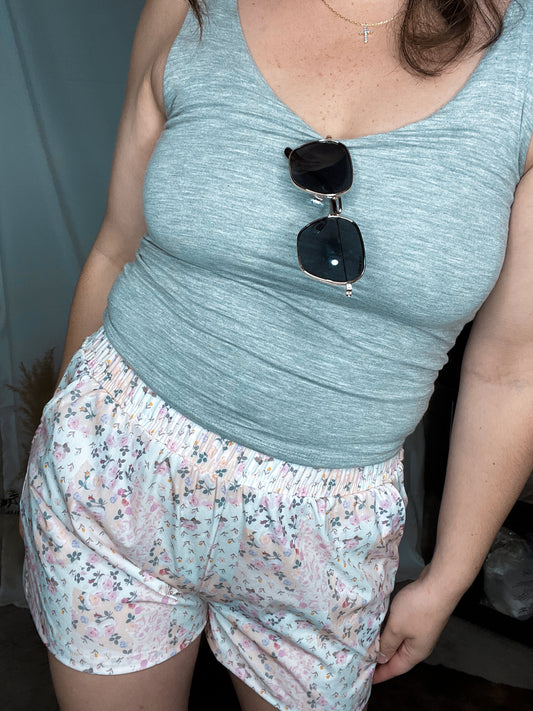 FLORAL BOXER SHORTS
