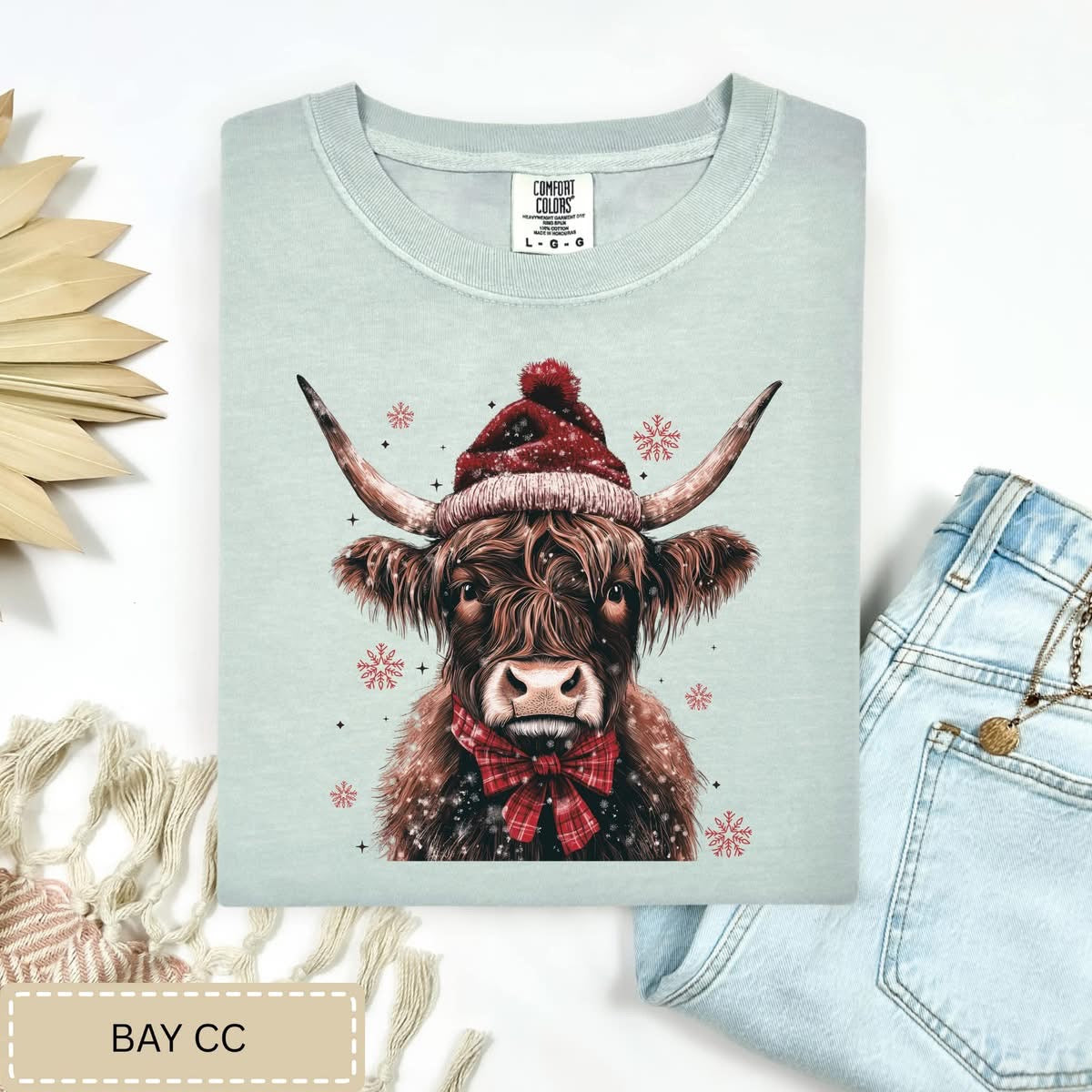 COMFORT COLORS COW TEE - TAT: 2 WEEKS