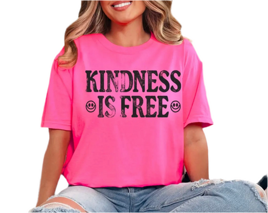 Kindness is free graphic