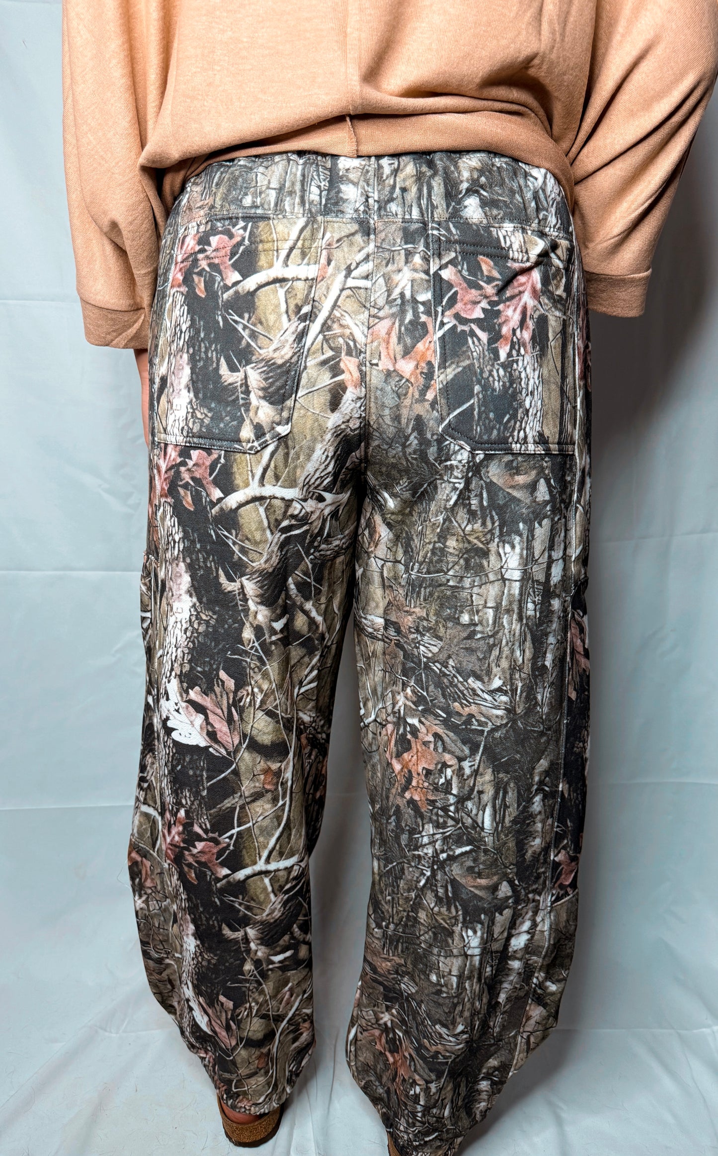 Camo barrel pants