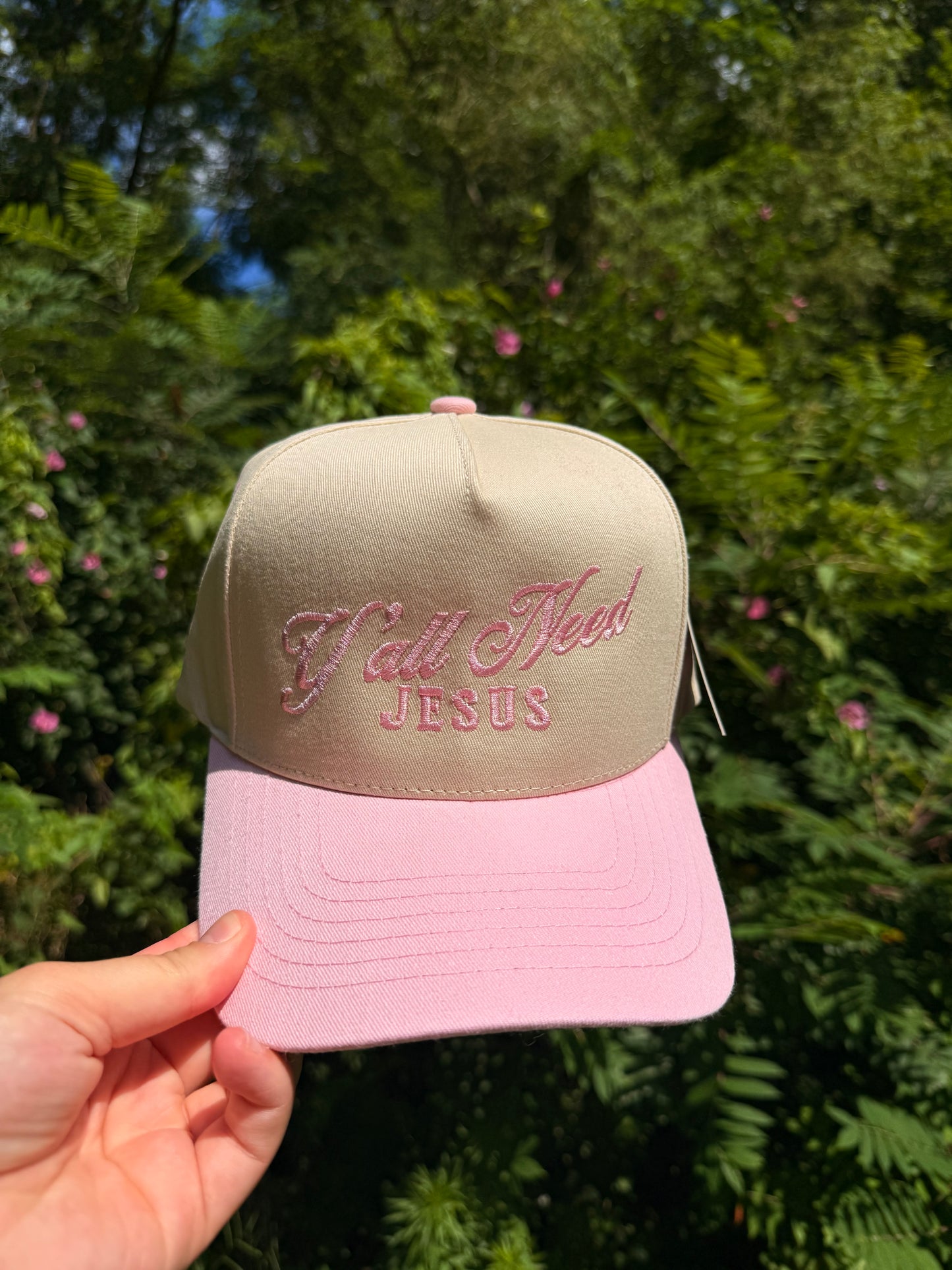 YALL NEED JESUS TRUCKER HAT