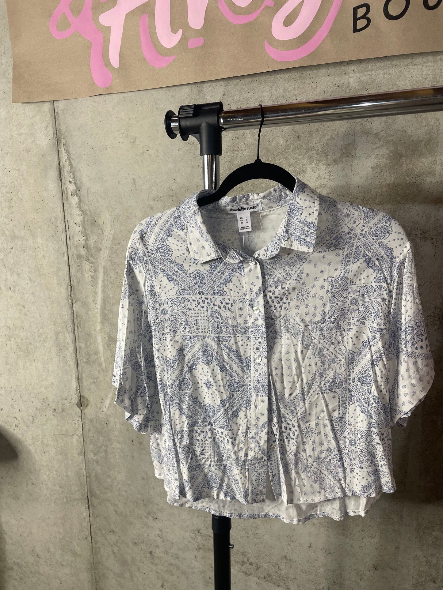 PRELOVED Size Large blouse